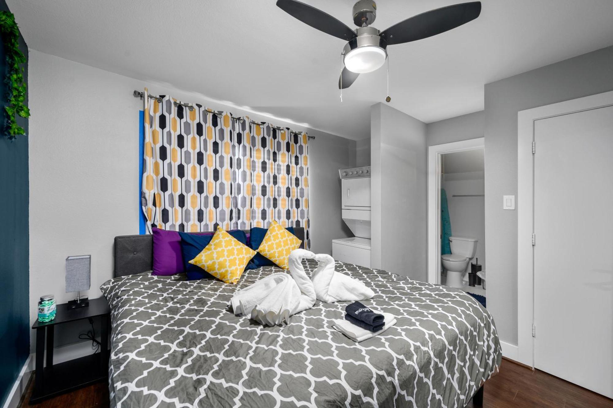 Central 1Br With Free Parking Near Med Center & Nrg Stadium ヒューストン エクステリア 写真
